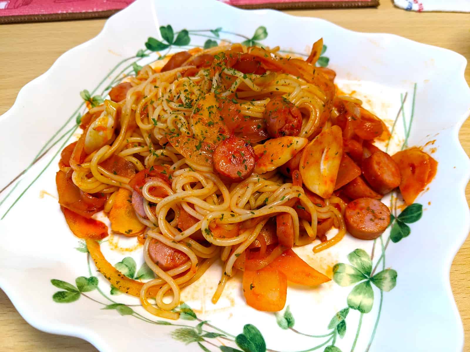 糖質ゼロのナポリタン