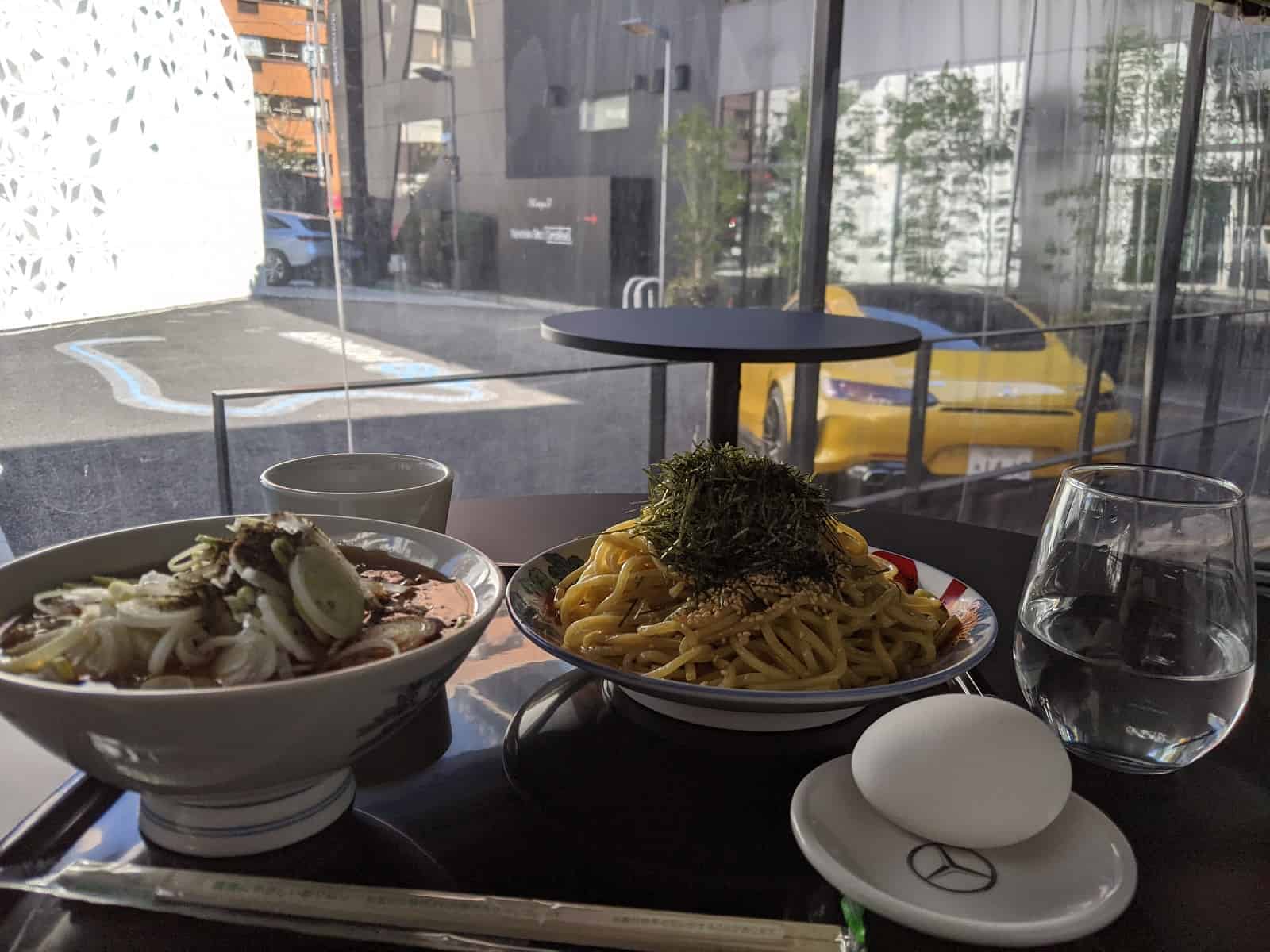 メルセデスベンツのラーメン