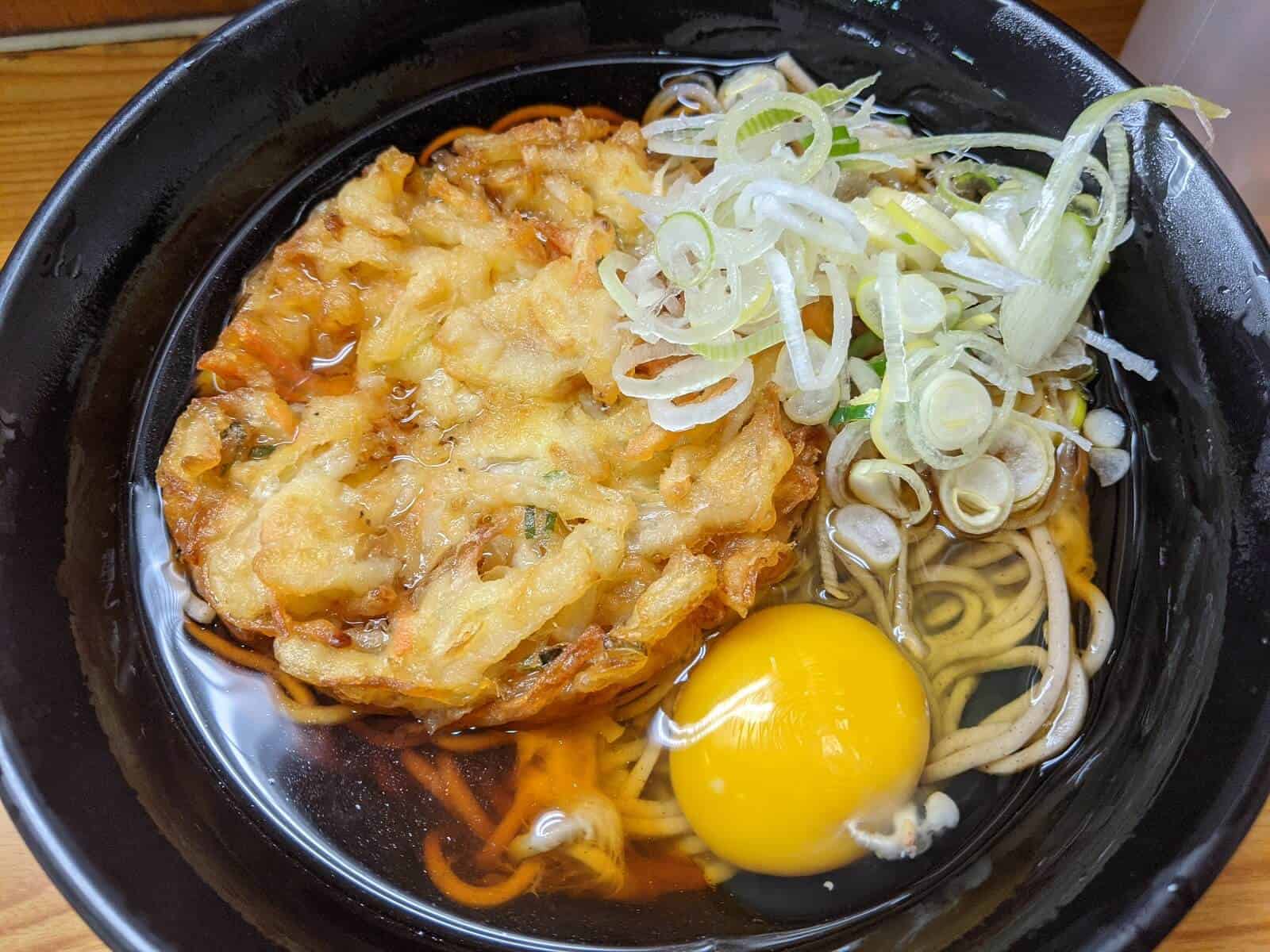 かき揚げ蕎麦
